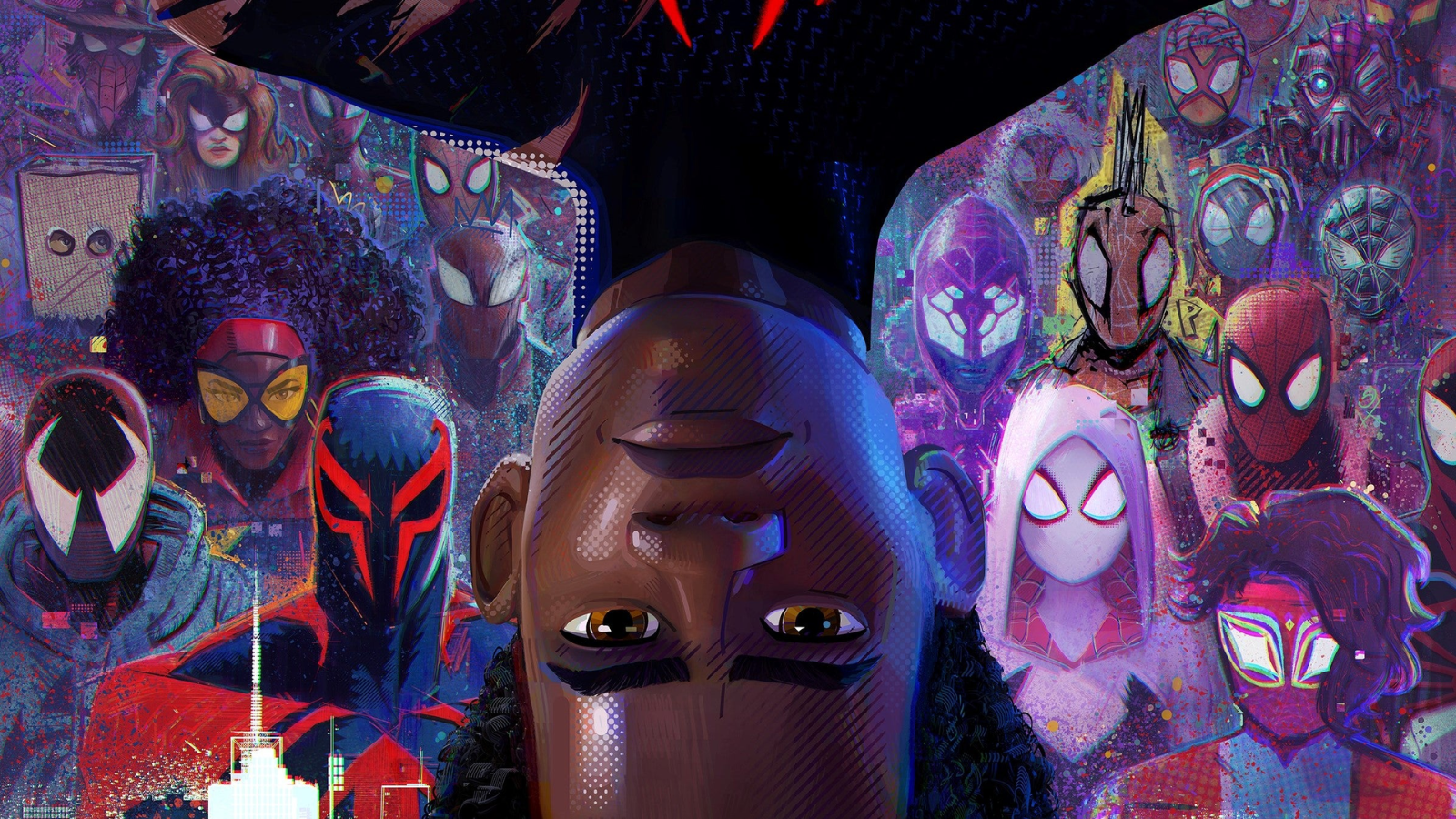 The official poster for Spider-Man: Across the Spider-Verse